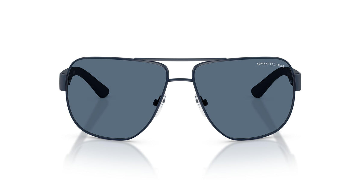 Armani Exchange mens Ax2012s Rectangular Sunglasses