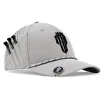 NJF Golf Performance Hats for Men with Tee Holder & Magnetic Ball Marker