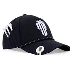 NJF Golf Performance Hats for Men with Tee Holder & Magnetic Ball Marker