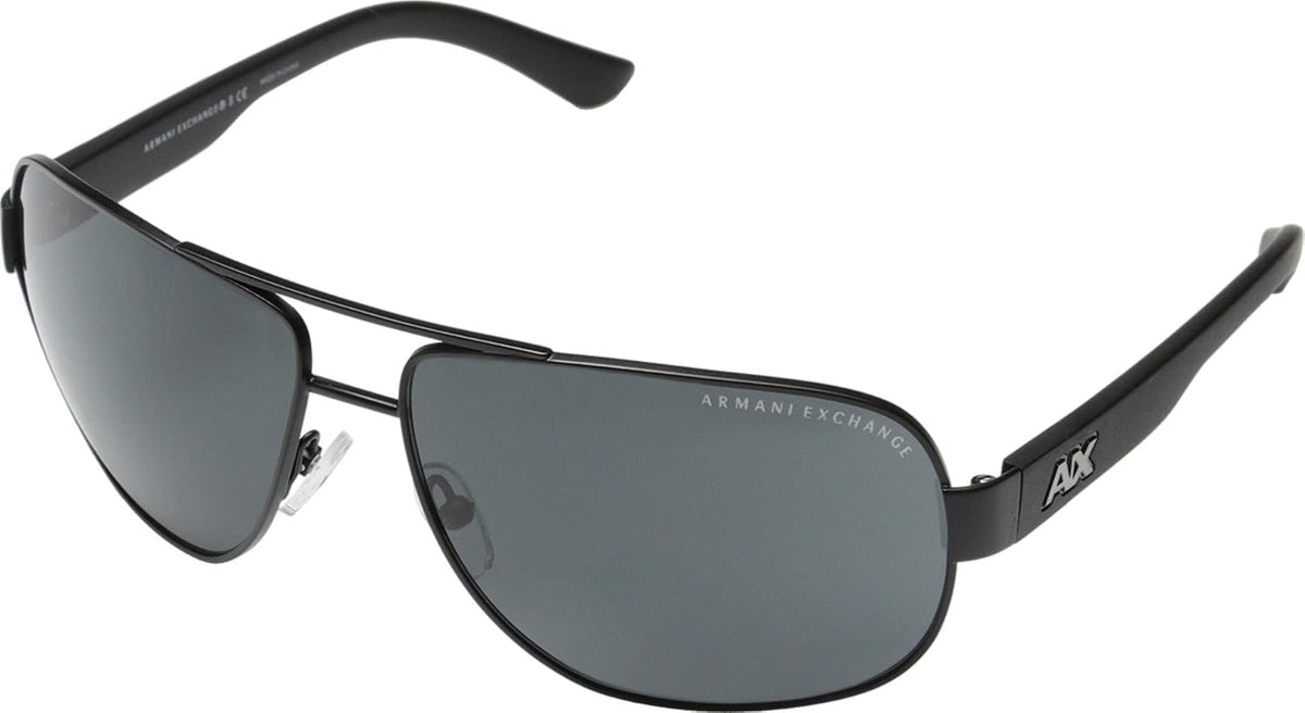 Armani Exchange mens Ax2012s Rectangular Sunglasses