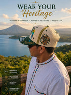 La Pinolera - Nicaragua Premium hat with Guardabarranco Bird, Traditional Mask & Cultural Art Design