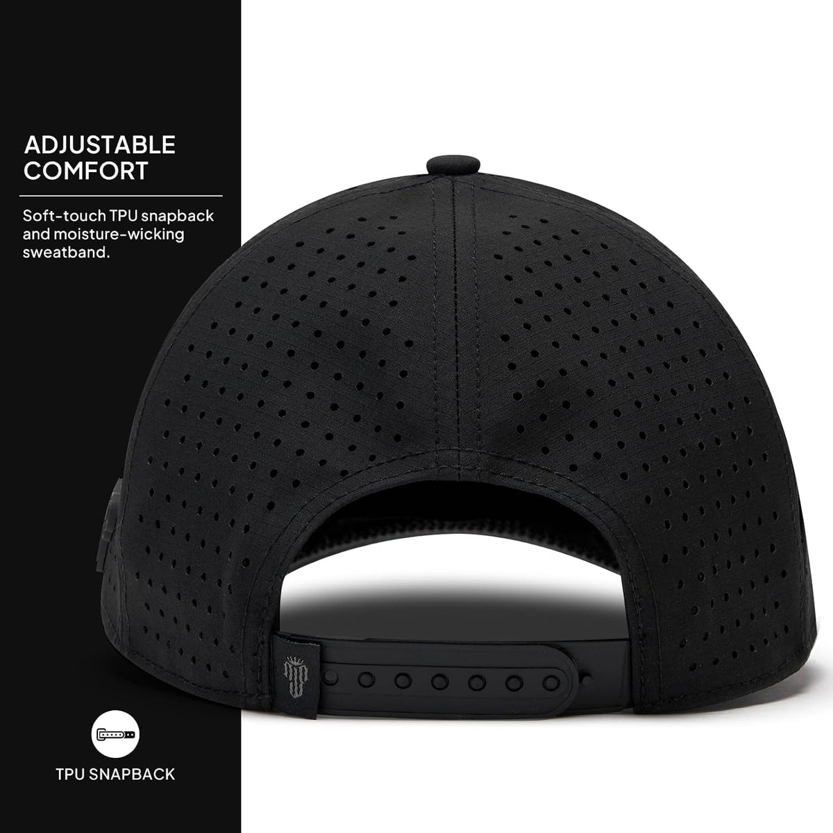NJF Golf Performance Hats for Men with Tee Holder & Magnetic Ball Marker