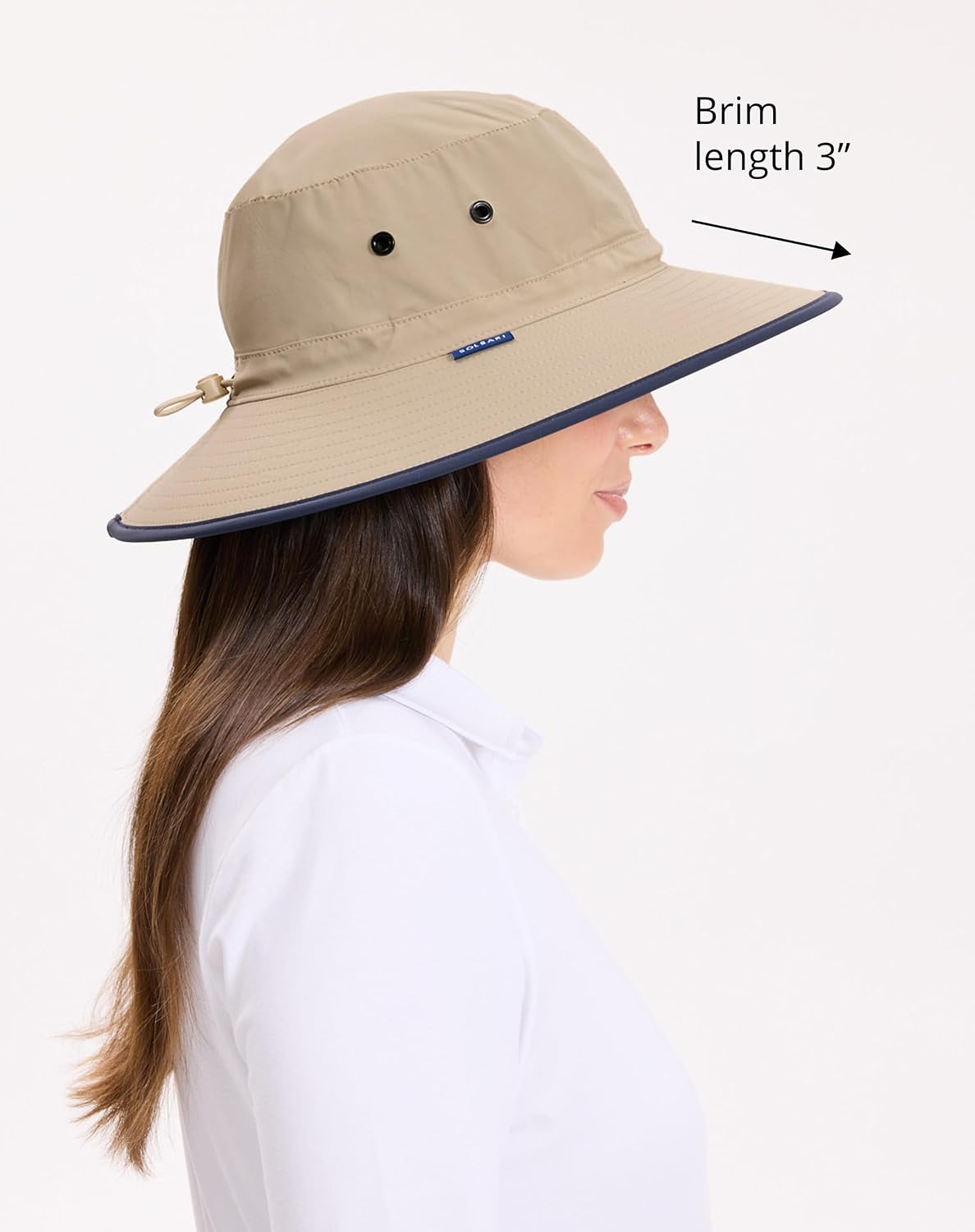 Solbari Unisex Traveler Broad Brim Sun Hat UPF 50+