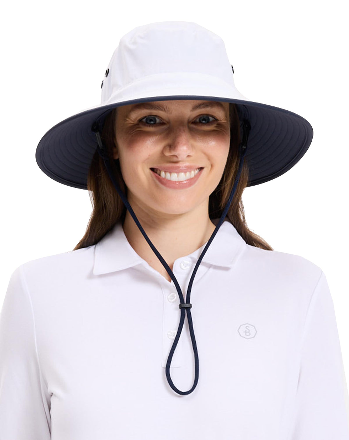Solbari Unisex Traveler Broad Brim Sun Hat UPF 50+