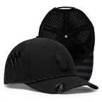NJF Golf Performance Hats for Men with Tee Holder & Magnetic Ball Marker