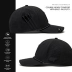 NJF Golf Performance Hats for Men with Tee Holder & Magnetic Ball Marker