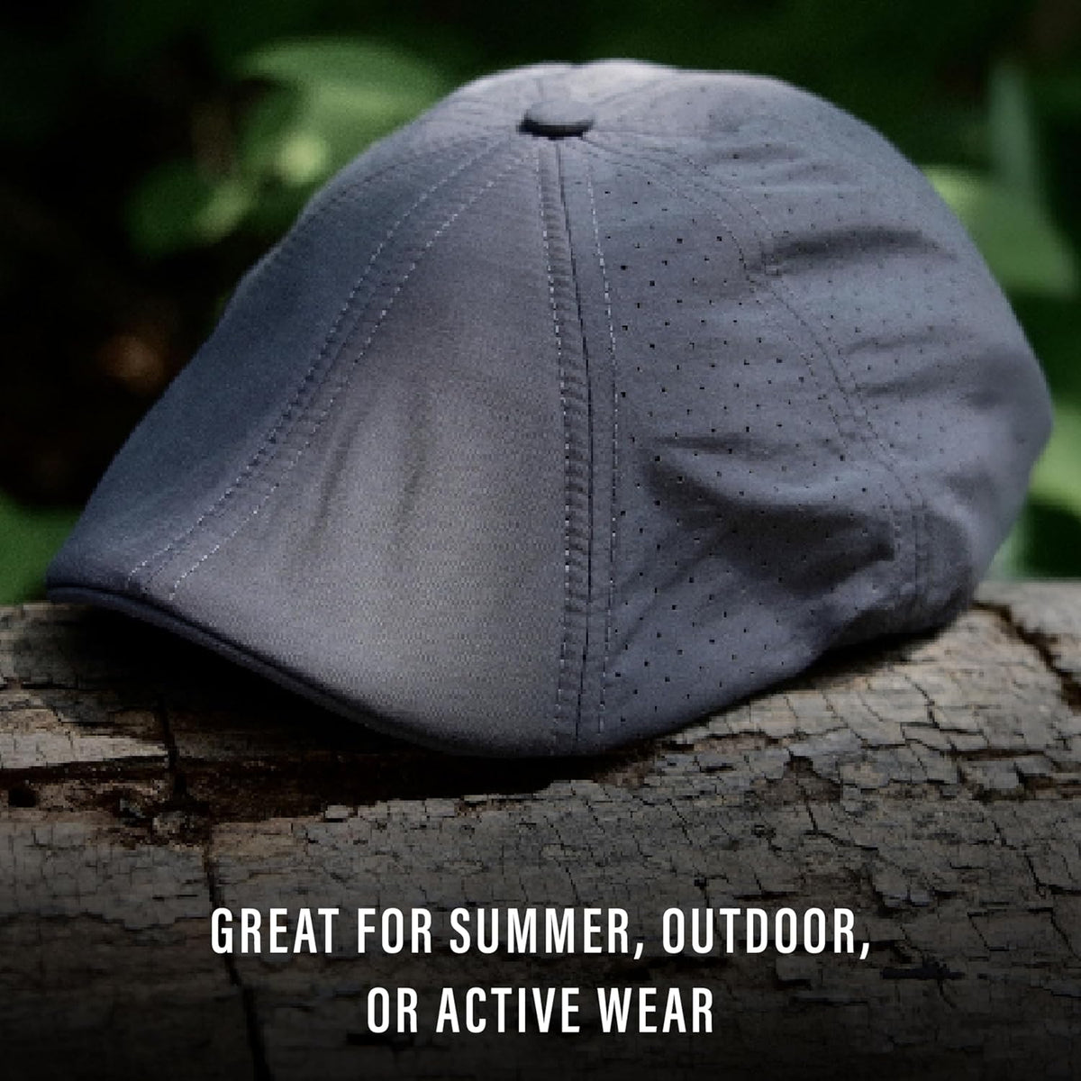The Original Cool Air Boston Scally Cap - Breathable Newsboy Flat Cap - 8 Panel Fitted Hat for Men