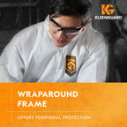 KLEENGUARD Ansell V30 Nemesis Clear Lenses Safety Glasses